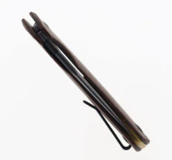 GiantMouse Knives ACE Jutland Folding Knife Burlap Micarta Handle Vanadis 4E Plain Edge PVD Finish -Knives and tools GIANTMOUSE JUTLAND BURLAP MICARTA 02 69410.1695407608