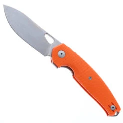 GiantMouse Jagt Pocket Knife Magnacut Steel Orange G10 Handle