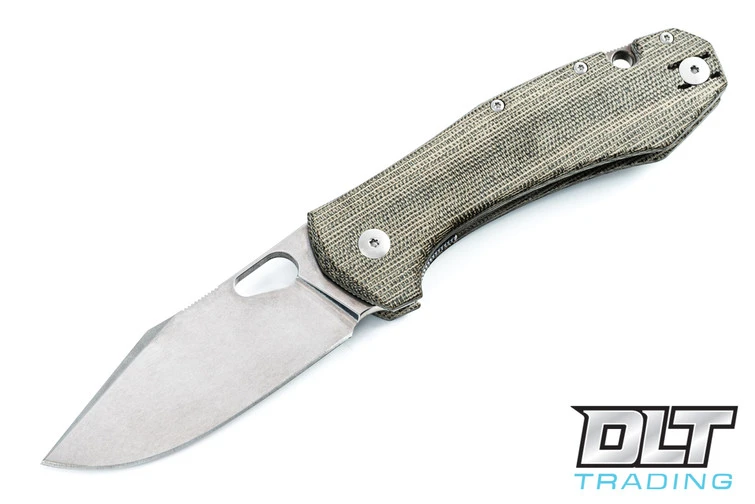 GiantMouse ACE Grand - Green Micarta 3 GiantMouse ACE Grand - Green Micarta