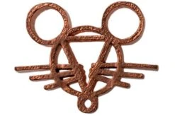 GiantMouse Copper Lanyard Bead