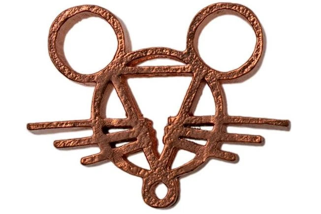 GiantMouse Copper Lanyard Bead 3 GiantMouse Copper Lanyard Bead