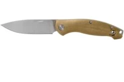 GiantMouse ACE Farley Brass, Satin Pocket Knife, Ansø And Voxnaes Design