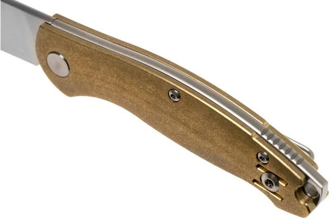 GiantMouse ACE Farley Brass, Satin Pocket Knife, Ansø And Voxnaes Design 9 GiantMouse ACE Farley Brass, Satin Pocket Knife, Ansø And Voxnaes Design - Image 7