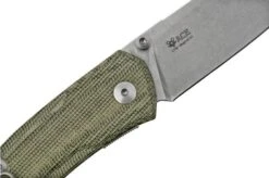 GiantMouse ACE Iona V2 Green Canvas Stonewashed Magnacut, Pocket Knife -Knives and tools GM IONA V2 GRN CANVAS 05 giantmouse