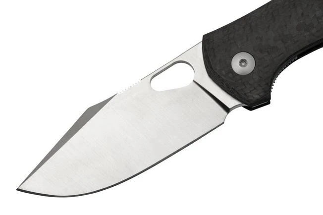 GiantMouse ACE Atelier, Elmax Satin, Carbon Fibre Pocket Knife 5 GiantMouse ACE Atelier, Elmax Satin, Carbon Fibre Pocket Knife - Image 3