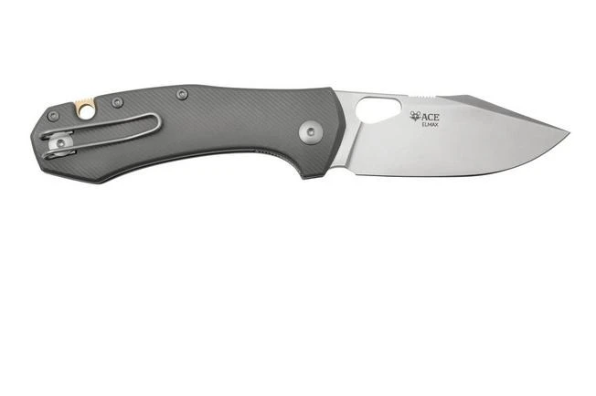 GiantMouse ACE Atelier, Elmax, Titanium Pocket Knife 4 GiantMouse ACE Atelier, Elmax, Titanium Pocket Knife - Image 2