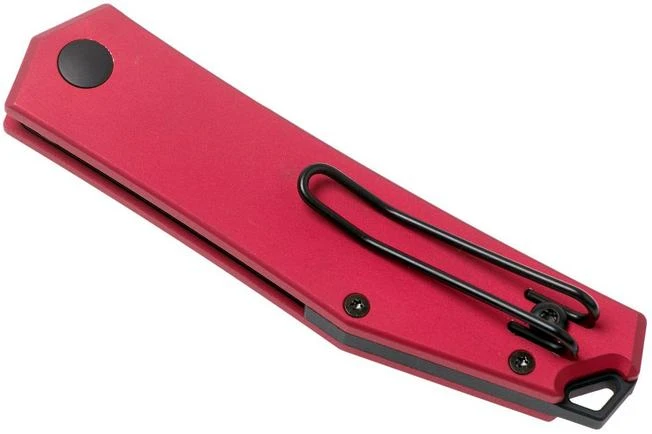 GiantMouse ACE Clyde Red Aluminum Pocket Knife, Ansø En Voxnaes Design 6 GiantMouse ACE Clyde Red Aluminum Pocket Knife, Ansø En Voxnaes Design - Image 4