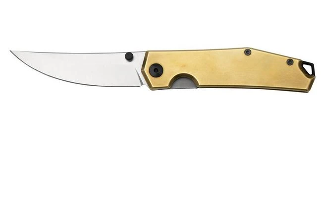 GiantMouse ACE Clyde Brass Pocket Knife, Ansø En Voxnaes Design 4 GiantMouse ACE Clyde Brass Pocket Knife, Ansø En Voxnaes Design - Image 2