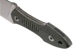 GiantMouse GMF3 Green Canvas Micarta, Satin Fixed Knife, Voxnaes & Anso Design -Knives and tools GMGMF3 GRN SATIN 04 giantmouse