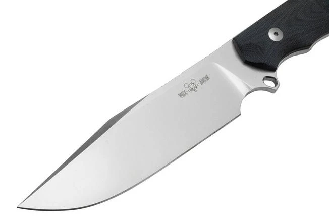 GiantMouse GMF4 Black Canvas Micarta, Fixed Knife, Ansø And Voxnaes Design 5 GiantMouse GMF4 Black Canvas Micarta, Fixed Knife, Ansø And Voxnaes Design - Image 3