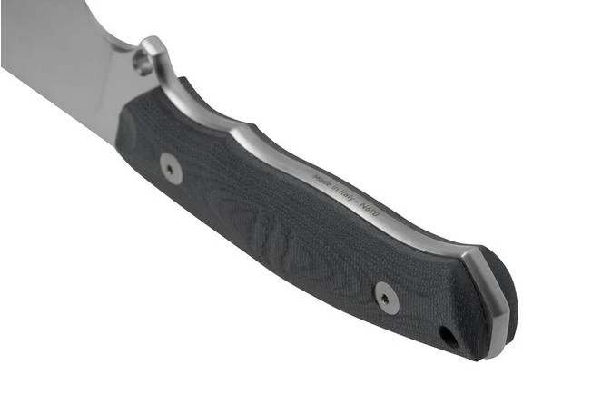 GiantMouse GMF4 Black Canvas Micarta, Fixed Knife, Ansø And Voxnaes Design 6 GiantMouse GMF4 Black Canvas Micarta, Fixed Knife, Ansø And Voxnaes Design - Image 4