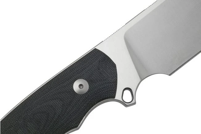 GiantMouse GMF4 Black Canvas Micarta, Fixed Knife, Ansø And Voxnaes Design 7 GiantMouse GMF4 Black Canvas Micarta, Fixed Knife, Ansø And Voxnaes Design - Image 5