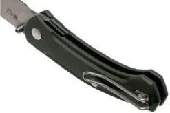 GiantMouse ACE Iona Green Aluminium, Tumbled Pocket Knife, Ansø En Voxnaes Design -Knives and tools GMIONA ALU GRN 05 giantmouse