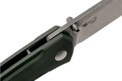 GiantMouse ACE Iona Green Aluminium, Tumbled Pocket Knife, Ansø En Voxnaes Design -Knives and tools GMIONA ALU GRN 06 giantmouse