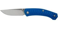 GiantMouse ACE Iona G10 Blue, Satin Pocket Knife, Ansø En Voxnaes Design