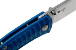 GiantMouse ACE Iona G10 Blue, Satin Pocket Knife, Ansø En Voxnaes Design -Knives and tools GMIONA G10 BLUE 06 giant mouse