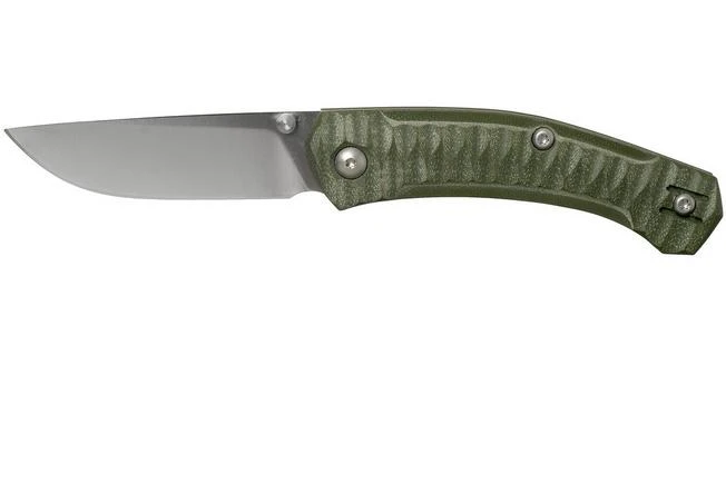 GiantMouse ACE Iona G10 Green, Satin Pocket Knife, Ansø En Voxnaes Design 3 GiantMouse ACE Iona G10 Green, Satin Pocket Knife, Ansø En Voxnaes Design