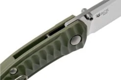 GiantMouse ACE Iona Olive Drab, Satin Pocket Knife, Ansø En Voxnaes Design -Knives and tools GMIONA07 06 giantmouse