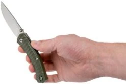 GiantMouse ACE Iona Olive Drab, Satin Pocket Knife, Ansø En Voxnaes Design -Knives and tools GMIONA07 08 giantmouse