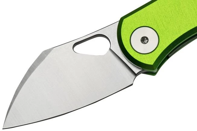 GiantMouse ACE Nibbler Green Aluminum, N690 Pocket Knife, Ansø And Voxnaes Design 5 GiantMouse ACE Nibbler Green Aluminum, N690 Pocket Knife, Ansø And Voxnaes Design - Image 3