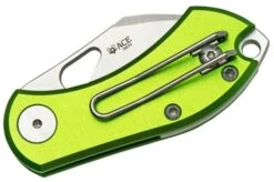 GiantMouse ACE Nibbler Green Aluminum, N690 Pocket Knife, Ansø And Voxnaes Design 12 GiantMouse ACE Nibbler Green Aluminum, N690 Pocket Knife, Ansø And Voxnaes Design -Knives and tools GMNIBBLER ALU GREEN 04 giantmouse