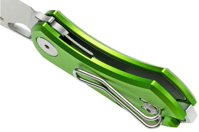 GiantMouse ACE Nibbler Green Aluminum, N690 Pocket Knife, Ansø And Voxnaes Design 7 GiantMouse ACE Nibbler Green Aluminum, N690 Pocket Knife, Ansø And Voxnaes Design - Image 5