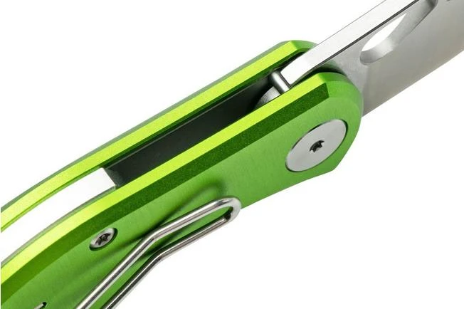 GiantMouse ACE Nibbler Green Aluminum, N690 Pocket Knife, Ansø And Voxnaes Design 8 GiantMouse ACE Nibbler Green Aluminum, N690 Pocket Knife, Ansø And Voxnaes Design - Image 6