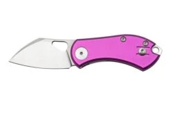 GiantMouse ACE Nibbler Purple Aluminium, N690 Pocket Knife, Ansø En Voxnaes Design