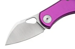 GiantMouse ACE Nibbler Purple Aluminium, N690 Pocket Knife, Ansø En Voxnaes Design -Knives and tools GMNIBBLER ALU PURPLE 03 giantmouse