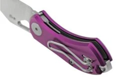 GiantMouse ACE Nibbler Purple Aluminium, N690 Pocket Knife, Ansø En Voxnaes Design -Knives and tools GMNIBBLER ALU PURPLE 04 giantmouse