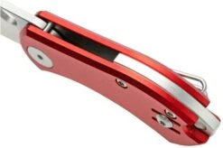 GiantMouse ACE Nibbler Red Aluminum, N690 Pocket Knife, Ansø And Voxnaes Design -Knives and tools GMNIBBLER ALU RED 07 giantmouse