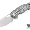 GiantMouse ACE Biblio - Black & Grey Micarta -Knives and tools GMOUSE 1247 28478.1603895607