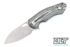 GiantMouse ACE Biblio - Black & Grey Micarta