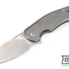 GiantMouse ACE Biblio - Satin Blade - Titanium Handle -Knives and tools GMOUSE 1273 79577.1603895610