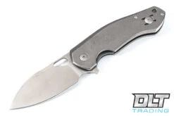 GiantMouse ACE Biblio - Satin Blade - Titanium Handle