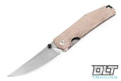 GiantMouse ACE Clyde - Natural Canvas Micarta