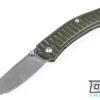 GiantMouse ACE Iona - Textured OD Green FRN - Tumbled Blade -Knives and tools GMOUSE 1335 08824.1603895619