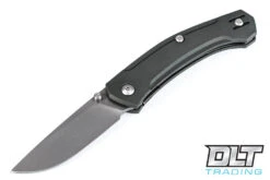 GiantMouse ACE Iona - Green Aluminum - Tumbled Blade