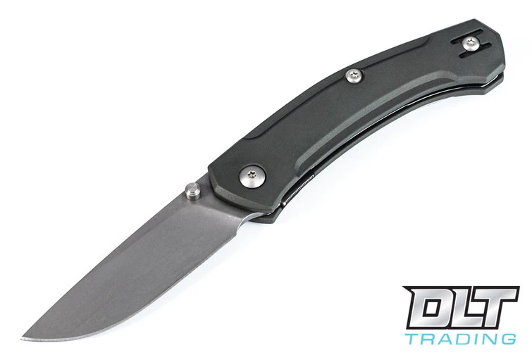 GiantMouse ACE Iona - Green Aluminum - Tumbled Blade 3 GiantMouse ACE Iona - Green Aluminum - Tumbled Blade