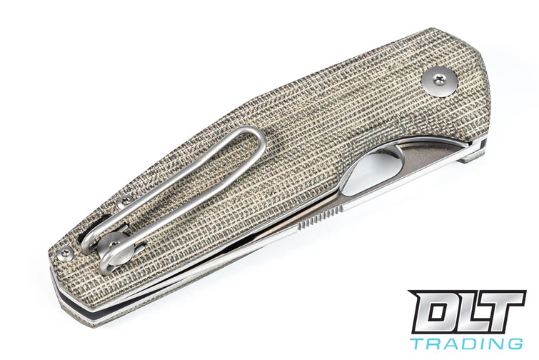 GiantMouse ACE Nimbus - Green Micarta 8 GiantMouse ACE Nimbus - Green Micarta - Image 6