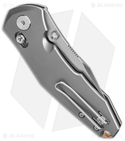 GiantMouse Vox/Anso ACE Nazca Cross Bar Lock Knife Titanium (3.2" Satin M390) 5 GiantMouse Vox/Anso ACE Nazca Cross Bar Lock Knife Titanium (3.2" Satin M390) - Image 3