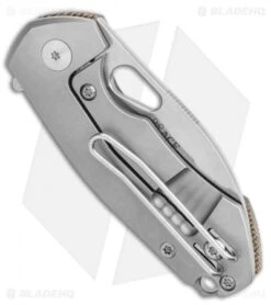 GiantMouse Vox/Anso Riv Frame Lock Knife Green Micarta (2.5" Stonewash) 8 GiantMouse Vox/Anso Riv Frame Lock Knife Green Micarta (2.5" Stonewash) -Knives and tools GiantMouse Mini Biblio Side