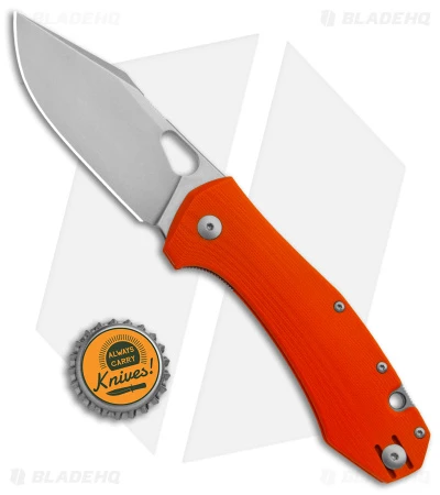 GiantMouse Vox/Anso ACE Grand Knife Orange G-10 (3.4" Stonewash) 6 GiantMouse Vox/Anso ACE Grand Knife Orange G-10 (3.4" Stonewash) - Image 4
