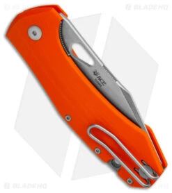 GiantMouse Vox/Anso ACE Grand Knife Orange G-10 (3.4" Stonewash) 8 GiantMouse Vox/Anso ACE Grand Knife Orange G-10 (3.4" Stonewash) -Knives and tools GiantMouse Vox ACE Grand Knife Orange G 10 SW BHQ 149029 jr side