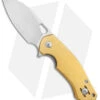 GiantMouse Vox/Anso ACE Biblio Flipper Knife Brass (2.9" Satin M390)