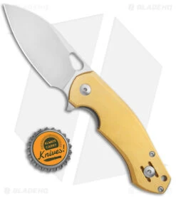 GiantMouse Vox/Anso ACE Biblio Flipper Knife Brass (2.9" Satin M390) -Knives and tools GiantMouse Vox Anso ACE Biblio Flipper Brass Satin BHQ 125832 jr bottlecap