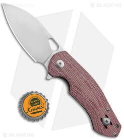 GiantMouse Vox/Anso ACE Biblio Flipper Knife Red Micarta (2.9" Satin M390) 9 GiantMouse Vox/Anso ACE Biblio Flipper Knife Red Micarta (2.9" Satin M390) -Knives and tools GiantMouse Vox Anso ACE Biblio Red Micarta Satin BHQ 112052 jr bottlecap