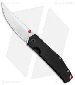 GiantMouse Vox/Anso ACE Clyde Liner Lock Knife Black Aluminum (3" Satin)