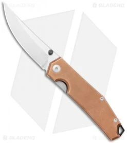 GiantMouse Vox/Anso ACE Clyde Liner Lock Knife Copper (3" Satin)