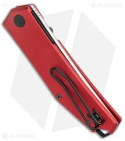 GiantMouse Vox/Anso ACE Clyde Liner Lock Knife Red Aluminum (3" Satin) -Knives and tools GiantMouse Vox Anso ACE Clyde LL Red Aluminum SW BHQ 125833 jr side